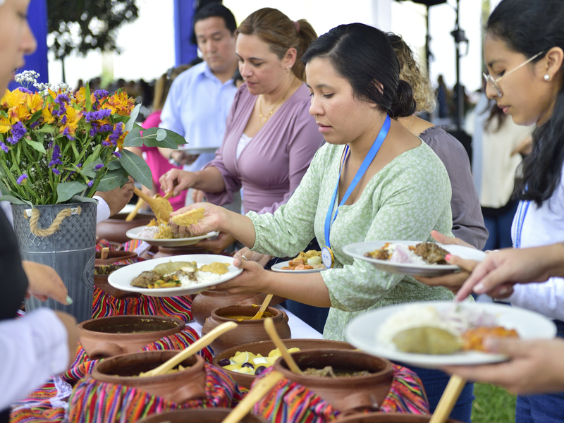 Buffet criollo